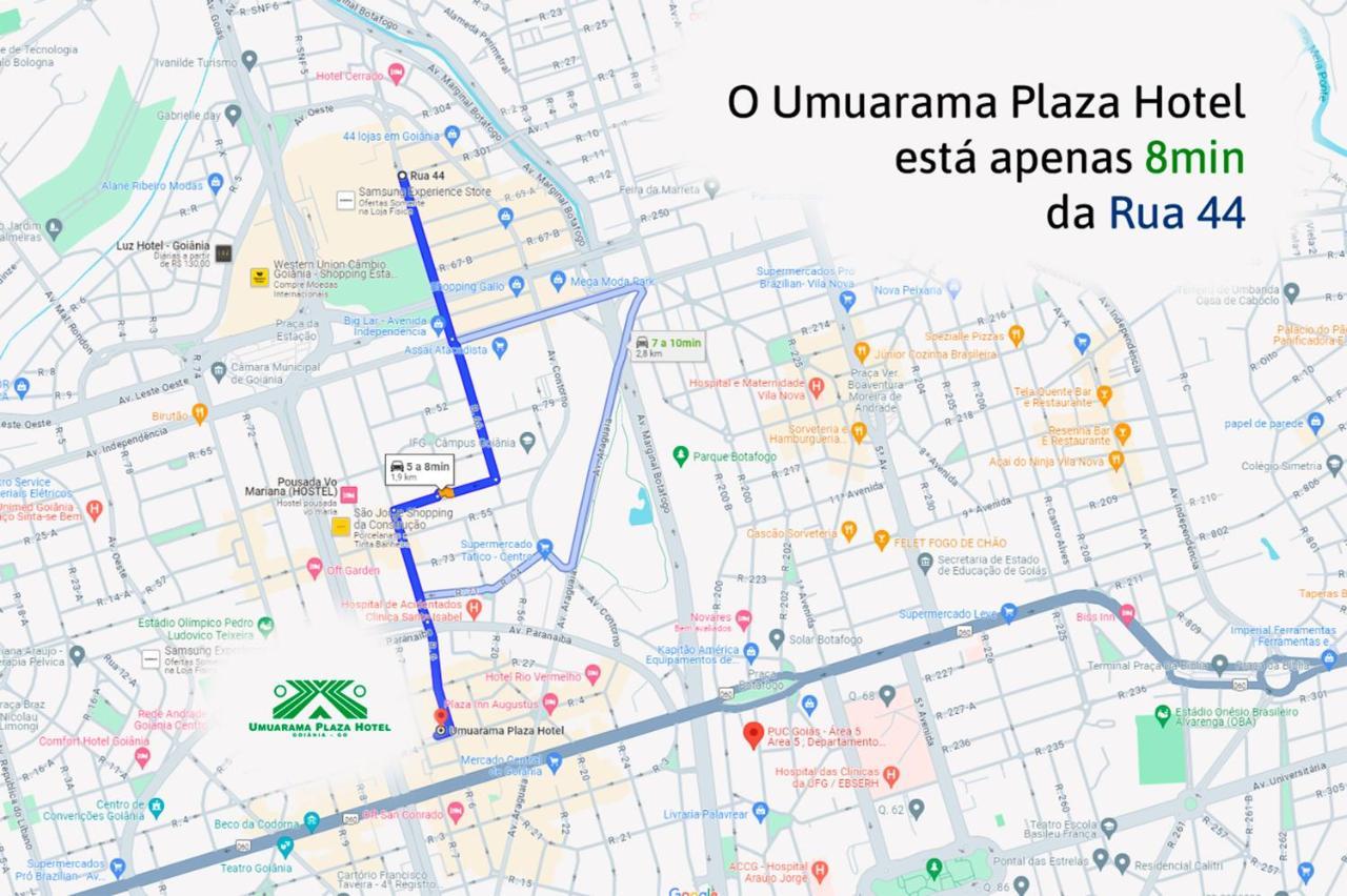 Umuarama Plaza Hotel By Castelo Itaipava Goiânia Eksteriør billede